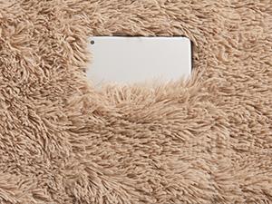 Stuffed Animal Storage Bean Bag Chair Cover (No Filler) Washable Ultra Soft Bean Bag Cover for Organizing Plush Toys or Textile, Sack BeanBag Covers for Adults, Teens, 6FT, Khaki