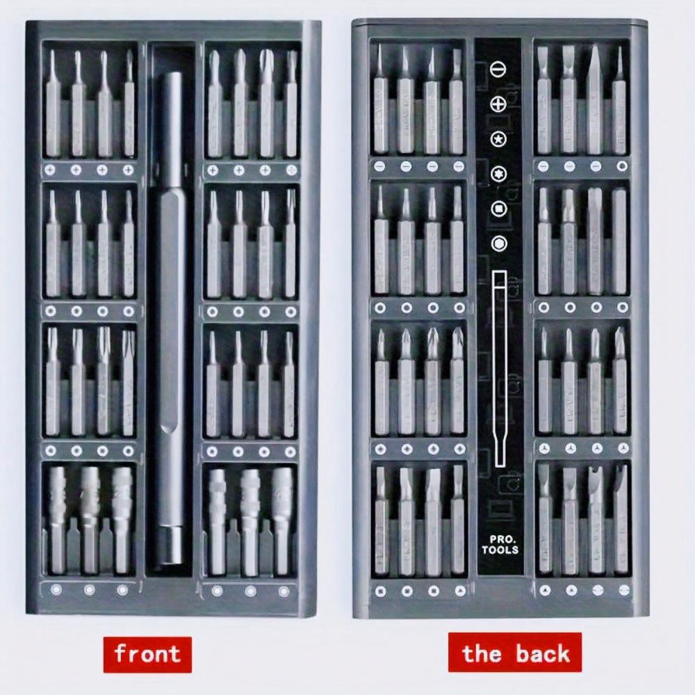 63-in-1 Screwdriver Set, Multifunctional Screwdriver Set, Universal Cross Screwdriver, Industrial Grade Screwdriver for Notebook, Mobile Phone Repair