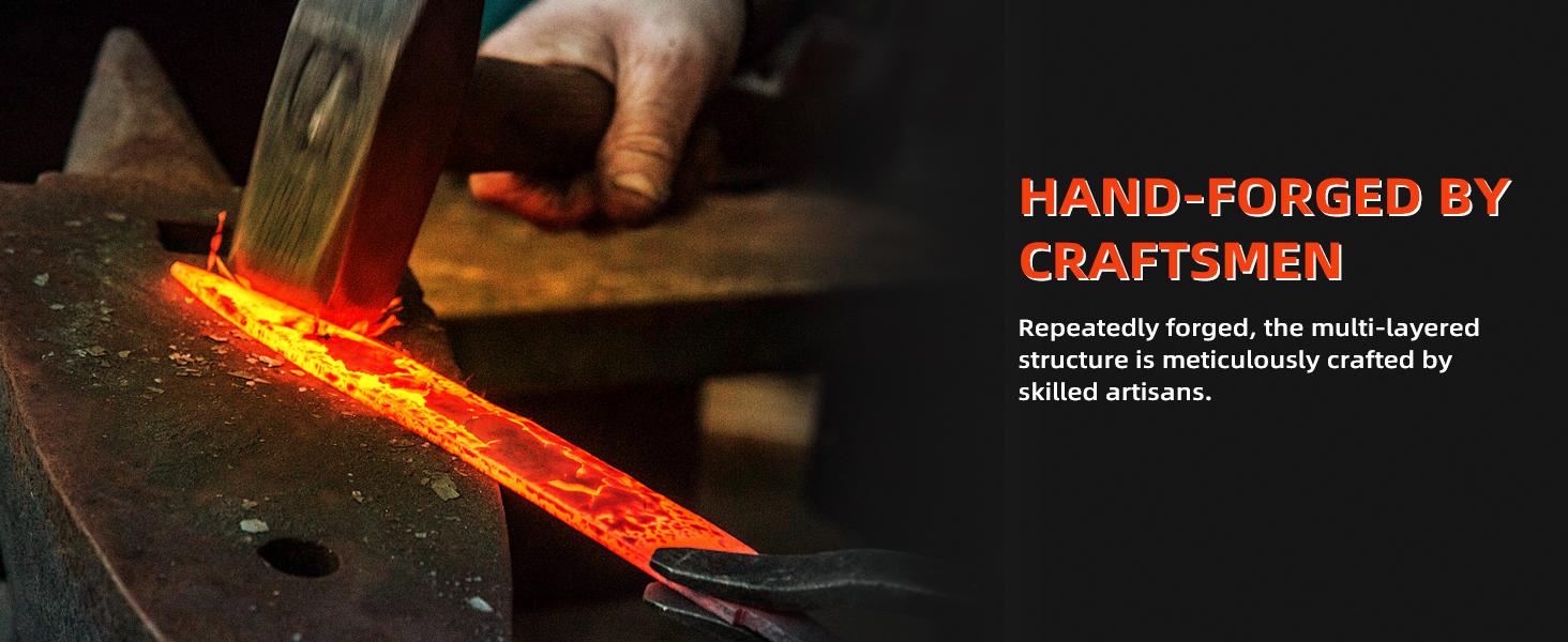 MDHAND Chef Knife 8 Inch, Ultra Sharp Damascus Kitchen Knife, Professional VG10 Super Steel Japanese Knife with Balanced Pakkawood Handle, Cooking Knives for Home Kitchen Gift Idea, Elegant Box