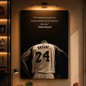 Motivational Poster, Motivational Print, Motivation Wall Art, Inspirational Wall Art, Home Gym Decor, Black Mamba Mentality