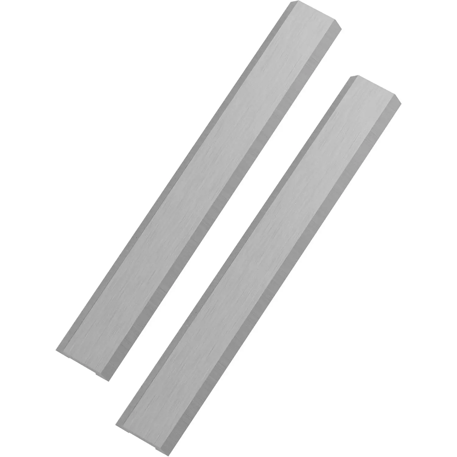 2.5" Carbide Paint Scraper Blades, Double-Edged Reversible Replacement Tungsten Steel Blades, Fit for 2.5in scraper, for Removing Paint, Wood, Glue and Grout - 2pcs
