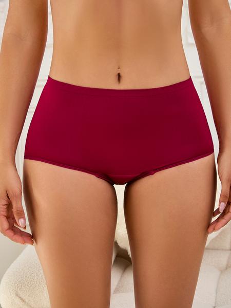 Women's Period Underwear Pack, Breathable Super Absorbent Leak-Proof High Waist Seamless Design, Casual Slim-Fit All Season Wear