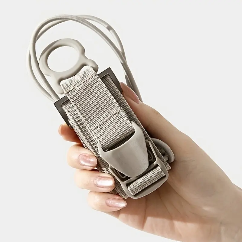 Adjustable 2 in 1 Luggage Belt with Lock, Quick Release Design, Lightweight, Easy to Use, Ideal for Backpacks, Suitcases, Handbags, Travel Accessories, Adjustable Strap, Durable Travel Accessory