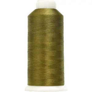 High Tenacity Polyester Embroidery Machine Thread 40WT(120D/2) 4000M Per Spool for Commercial and Domestic Embroidery Machine (Aged Moss-1796)