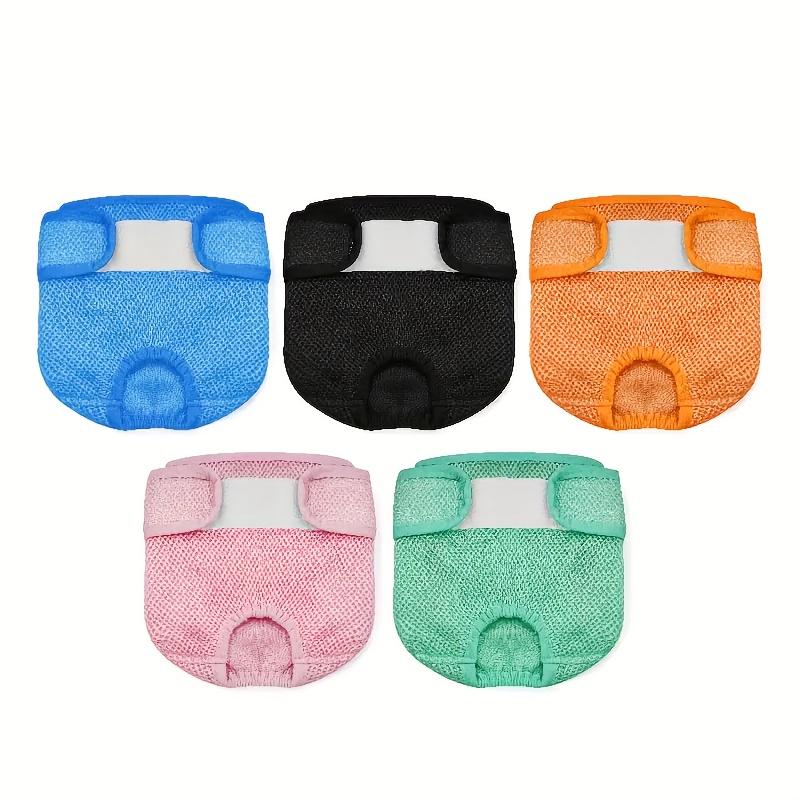 New Pet Female Dog Period Pants in 5 Colors, Comfortable, Leak-proof, and Breathable. Anti-harassment Modesty Pants, Reusable Dog Menstrual Pants, Dog Diapers. Suitable for Small, Medium, and Large Dogs. for All Seasons