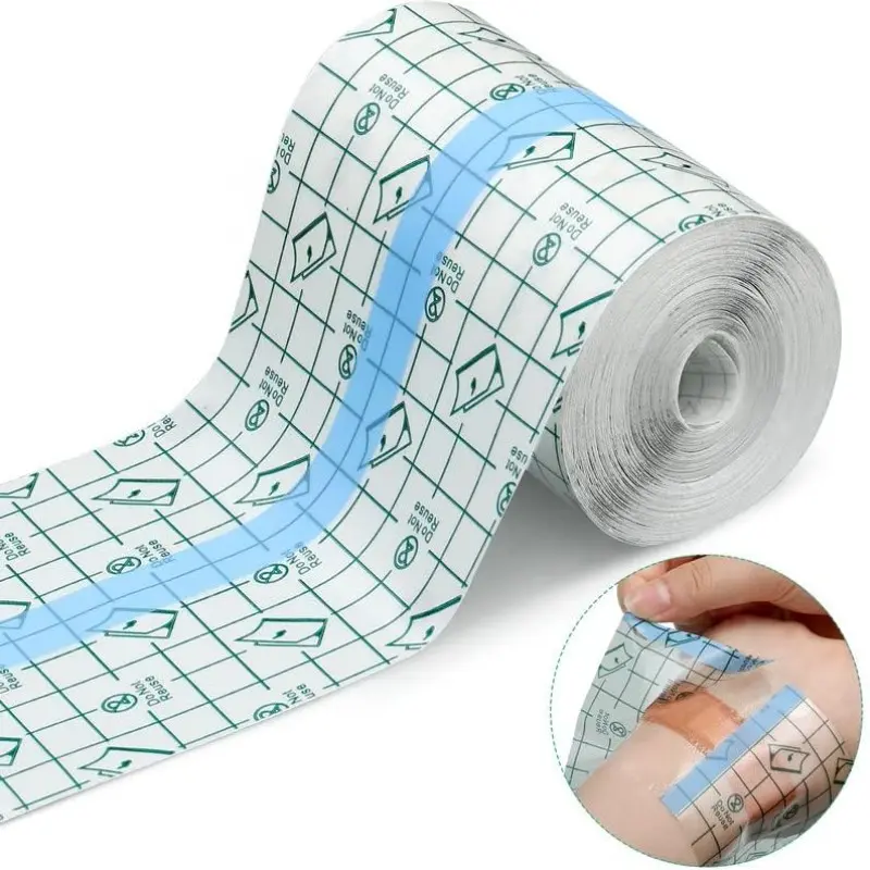 Transparent Dressing Adhesive Bandage, Waterproof Bandage, Waterproof Bandaid, Transparent Adhesive Bandage for Tattoos and Swimming, Medical grade