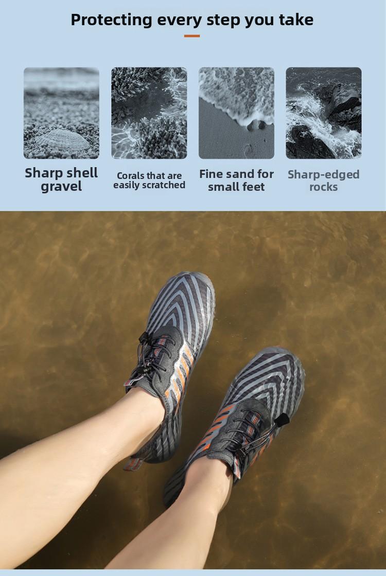 Mesler Water Shoes for Men Women Barefoot Quick-Dry Aqua Sock Outdoor Athletic Sport Shoes Kayaking Boating Hiking Surfing Walking#SpringStatements Greenish