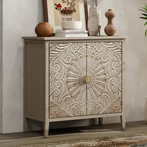2 Door Cabinet, American Furniture, Suitable for Bedroom, Living Room, Study