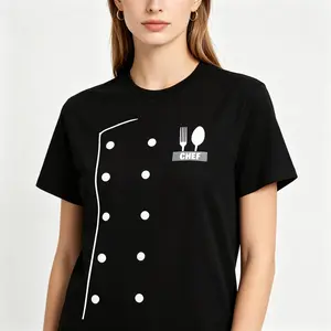"Chef Costume Coat Uniform" Graphic Unisex Tee |   All-Season Breathable Top