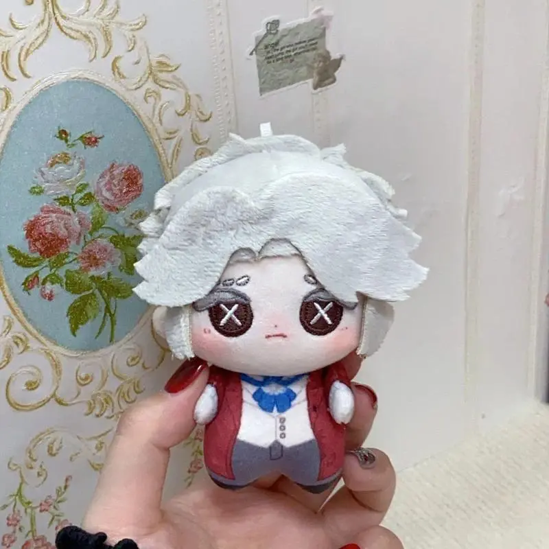 Cute 10cm Cool Eyes Game Identity V Character Composer Frederick Kreiburg Plush Toys Cosplay Anime Keychain Plushie Doll Pendant