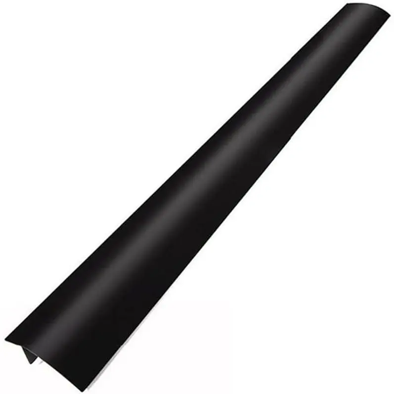 Silicone Stove Gap Covers (1 Pack), Heat Resistant Oven Gap Filler Seals Gaps Between Stovetop and Counter, Easy to Clean 21 Inches, Black