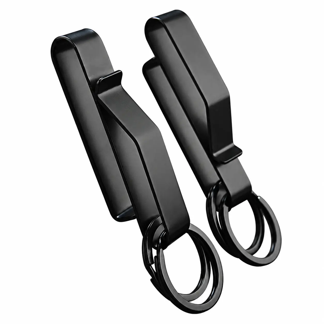 Heavy-Duty Manganese Steel Tactical Keychain for Men – Durable Belt-Clip Design with Quick-Release Mechanism, Ideal for Workwear, Outdoor Gear, and Everyday Carry