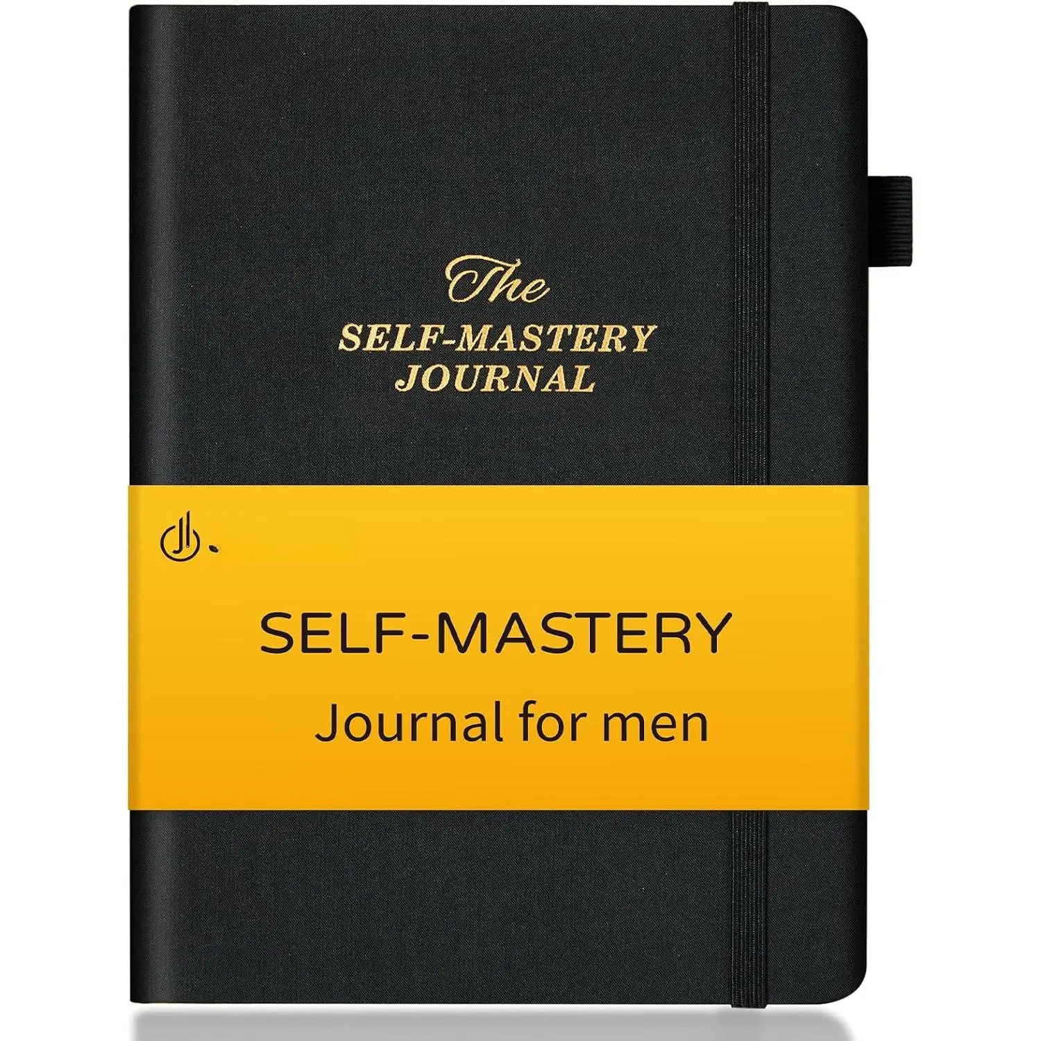 Self-Mastery Journal for Men, Guided Reflection Journal, Black | Gratitude Journal for Men & Women, Daily Reflection, Self-Care Journal, Manifestation Journal, Goal Setting Planner