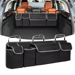 Car Trunk Organizer Bag, Foldable Car Storage Bag, Oxford Fabric, Efficient Vehicle Organization, Durable & Space-Saving Design