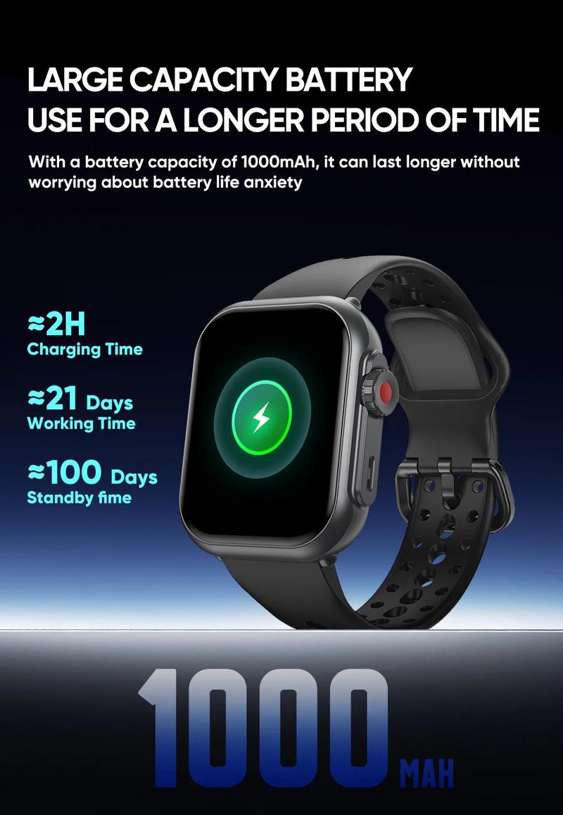 K62APP For IOS Watch Ultra 2 SE 1000mAh Battery GPS AMOLED Display Bluetooth Call Sport Waterproof Smart Watch Men Women Android iOS Compatible Wearable Card Charging Magnetic Screen Wireless Black K62APP For IOS Watch Ultra 2 SE 1000mAh Battery GPS AMOLED Display Bluetooth Call Sport Waterproof Smart Watch Men Women Android iOS Compatible Wearable Card Charging Magnetic Screen Wireless Black