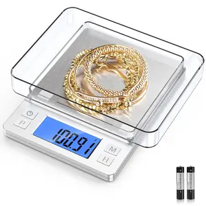 Jewelry, 1kgx0.01g High with Multiple Functions (Tare, Hold, Counting...), for Coin, Gold, Gemstones, Sliver