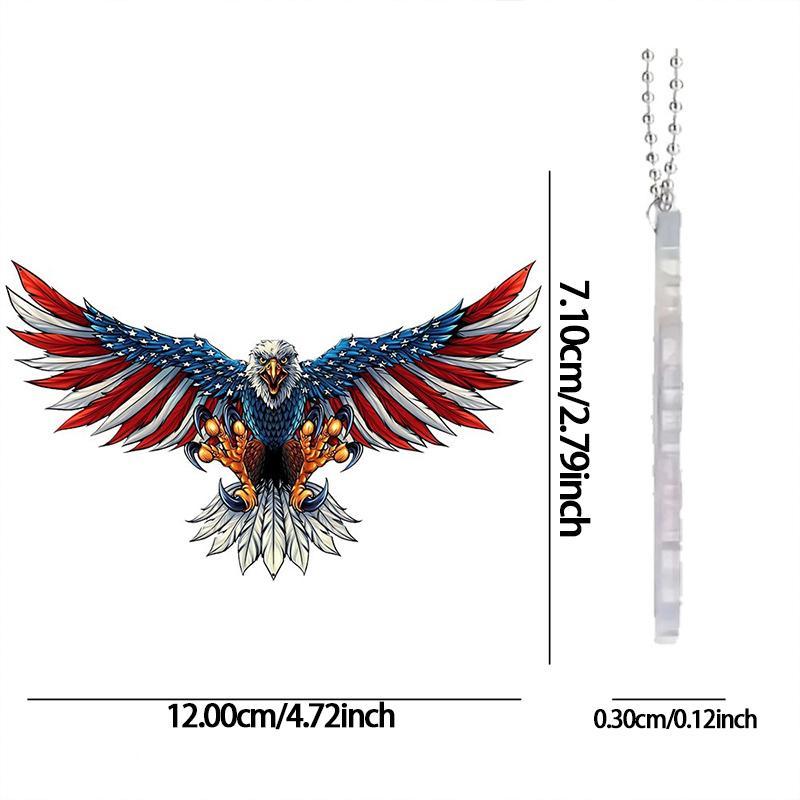 Eagle Design Car Pendant, Car Rearview Mirror Hanging Ornament, Car Interior Decoration Accessories for Men & Women, Car Accessory