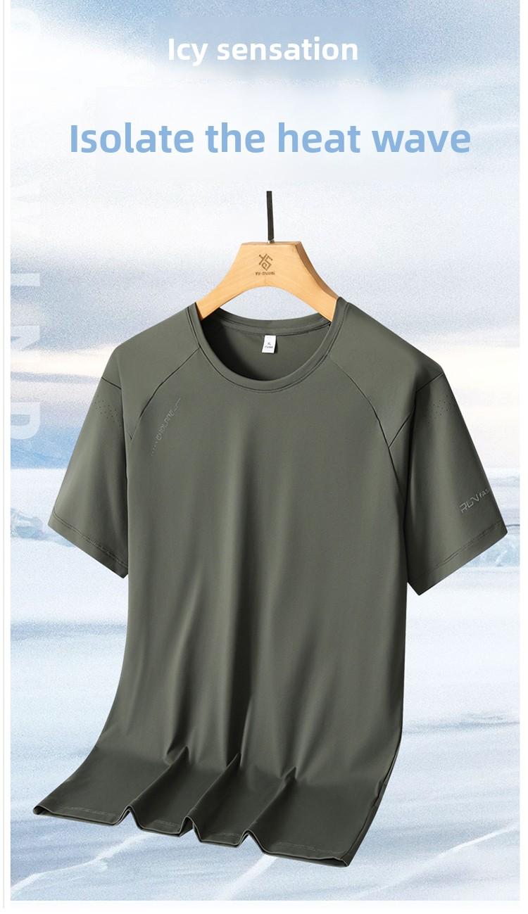 Lightweight Ventilated Performance Workout Tee for Training