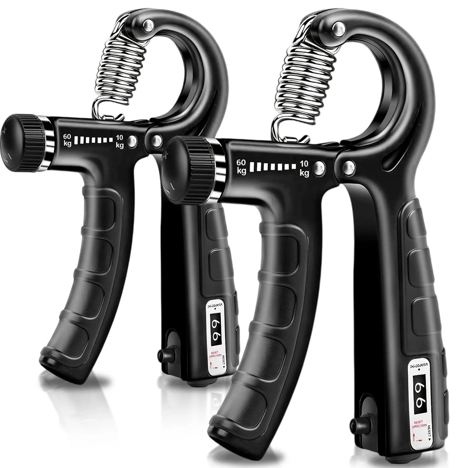 Grip Strength Trainer, Forearm Strengthener, Hand Grip Gripper Strengthener, Hand Strengthening Devices, Forearm Exerciser, Finger Wrist Strengthener, Exercisers Squeezers for Strength