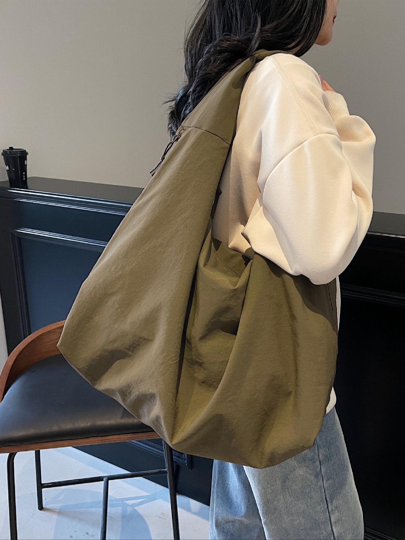 Valentine's Day Gift, Women's Fashionable Plain / Bowknot / Leopard Print Multi-Pocket Large Capacity Shoulder Bag