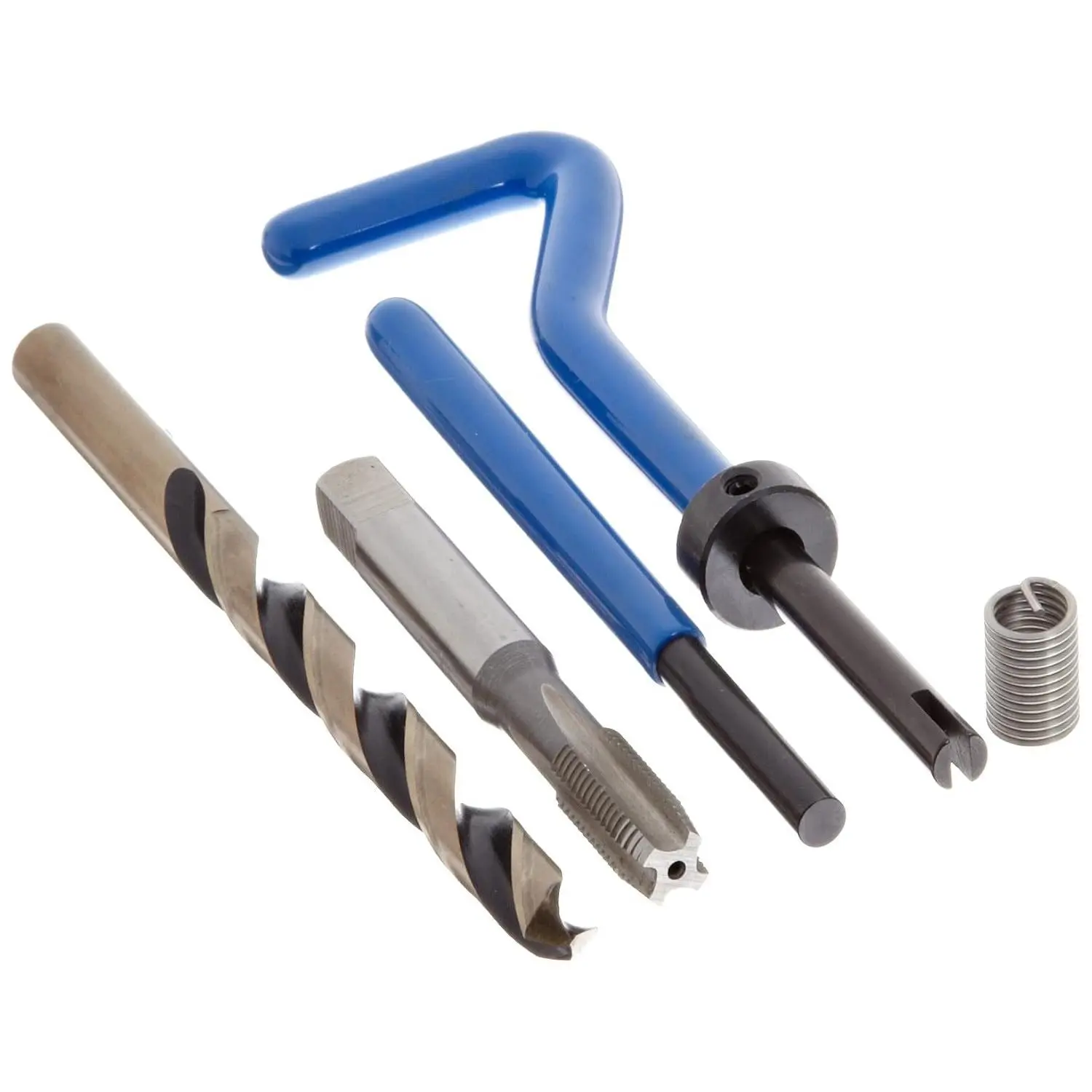 Helical Threaded Insert Kit, 304 Stainless Steel, 5/16"-24 Thread Size, 0.469" Installed Length (Pack of 10)