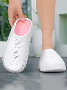 Women's Holey Shoes, Summer Sandals, Eva Slippers, Massage Shoes, Beach Shoes, Indoor Shoes, Outdoor Shoes, Casual Shoes, Fashion Slippers, Breathable Lightweight