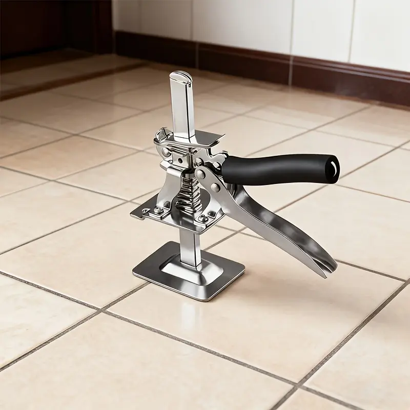 Full Steel Tile Leveling System, Multi-Function Adjustable Height Riser, Wall Tiles Installation Tool, Essential Hardware Equipment