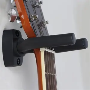 2-Pack Guitar Wall Mount, Space-Saving Dual Stand, Easy Install for Acoustic & Electric Guitars, Sturdy Alloy, Home Studio Organizer