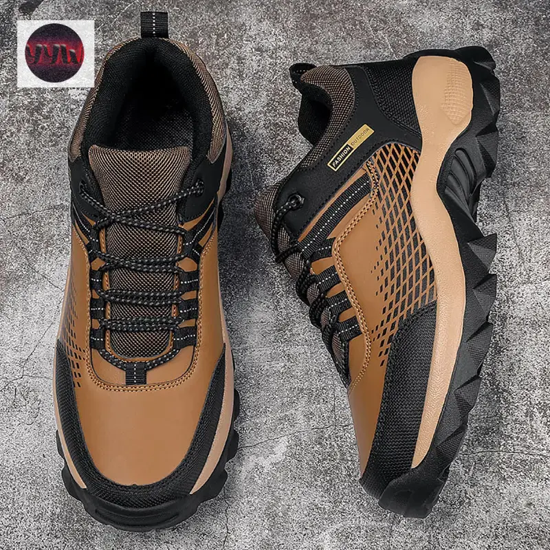 YYW1 Unisex Solid Color Round Toe Hiking Shoes, Breathable Superfine Fiber Upper, Thick Wear-Resistant EVA Sole Casual Outdoor Footwear,shoes for back to school,back to school shoes