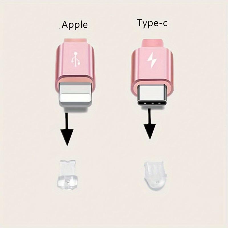 Cute Bowknot Design Phone Dust Plug, 1 Count Creative Design Phone Charging Port Cover, Phone Accessories Compatible with iPhone & Android, Phone Charms, Phone Decoration, Cell Phone Charm