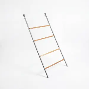 GAOMON 55x39 Inch Chicken Perch Roosting Ladder, Heavy Duty Chicken Roost Bars for Coop, Multi-Level Poultry Perch Accessories for Backyard & Farm, Easy to Install