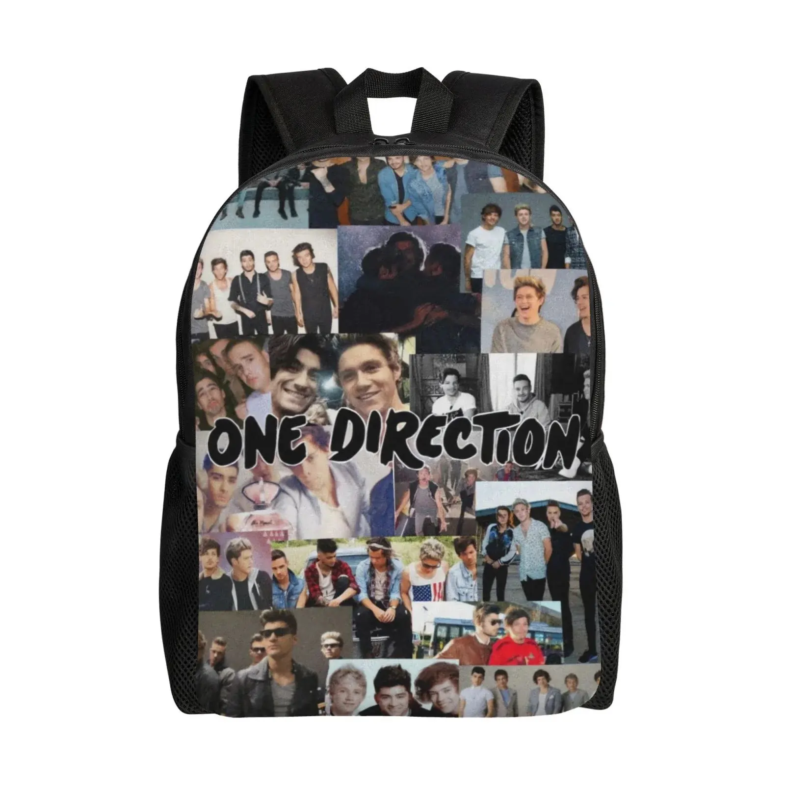 One Dire-ction 1D Backpacks For Men Women Book Bag Travel Hiking Camping Work