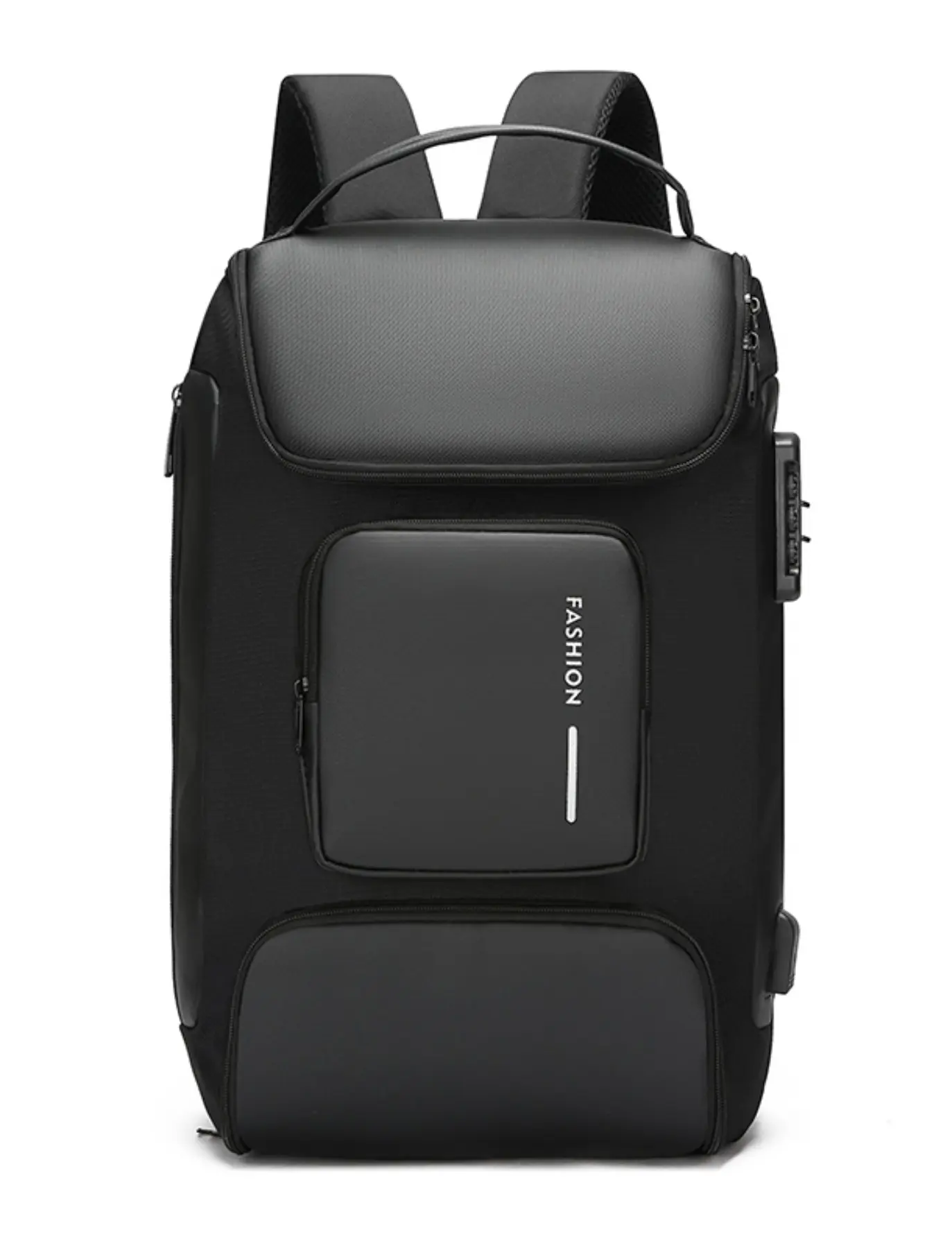 Men's Fashionable Commuter Business Laptop Backpack, Work Backpack, Multi-Functional Large Capacity Travel Backpack, Stylish Shoulder Bag for Men