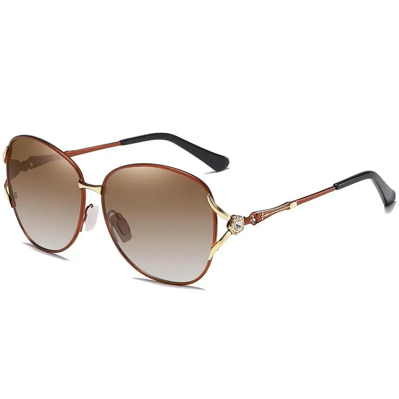 New Polarizing Sunglasses Double Color Gradient Big Box Set Auger Glasses cycling poc polar  esporte lunette soleil enfant