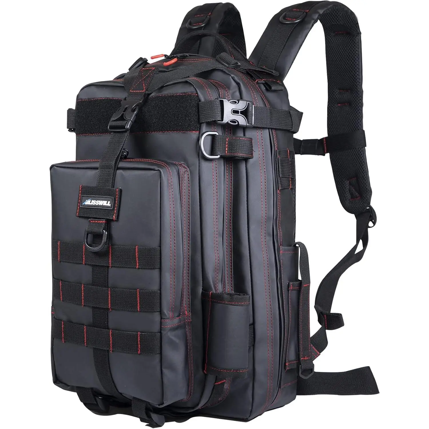 Camouflage Waterproof Fishing Backpack - With Rod Holder, Gear Storage - Ideal Fishing Accessory, Gift for Men