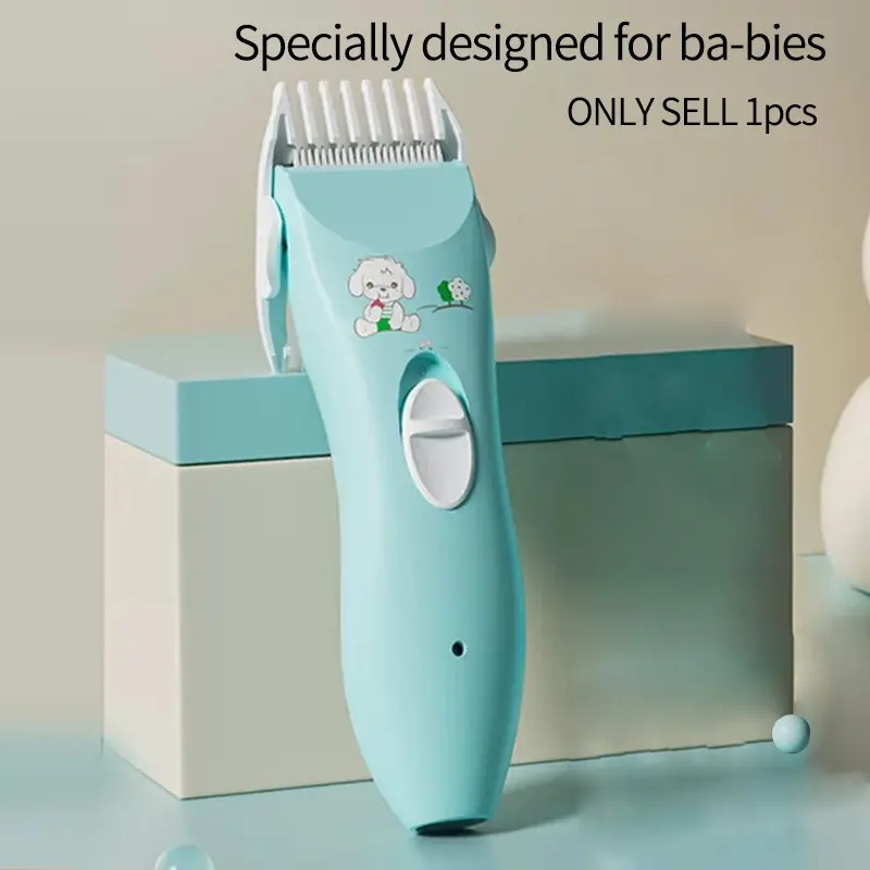 Professional Baby Hair Clipper, Ultra-Quiet Electric Trimmer for Newborn Infant Fetal Hair, No Oil Needed, Safe Kids Hair Cutting Tool