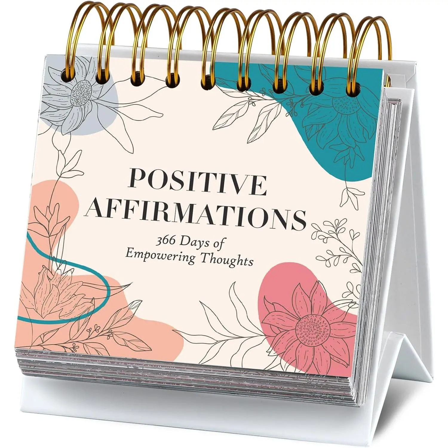 Daily Affirmation Calendar Mother's Day  Motivational Quotes Desk Calendar for Women Girls Positive Standing Flip Daily Undated Inspirational Calendar for Classroom Office Desk Decor