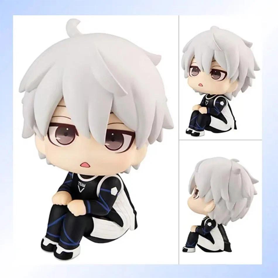 Isagi Yoichi Doll Blue Lock Action Figures toy Q Version Chigiri Hyoma Bachira Meguru Nagi Seishiro Figure PVC Ornament Toys