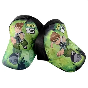 1 Pc Cartoon Baseball Cap Ben10 Action Figures Omnitrix Green Alien Energy Boy Hat Festival Party Supplies Gift Toy