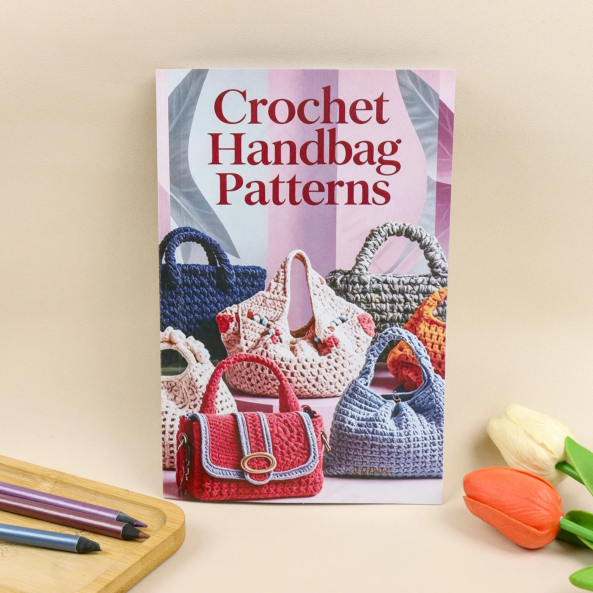 Beginner Crochet Bag Pattern, Step-By-Step Tutorial for Handmade Bags, Ideal Crochet Gifts for Crochet Enthusiasts, Perfect for Newbies and Crafters