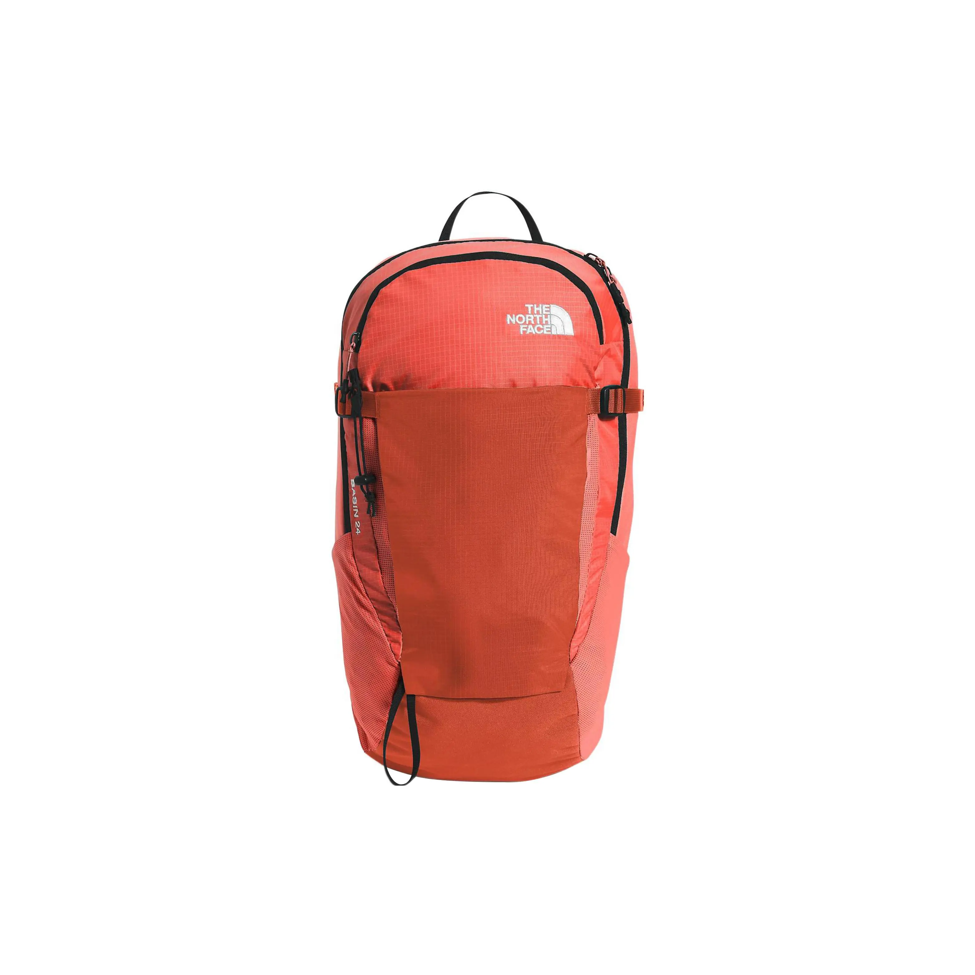 The North Face Basin 24L Durable Breathable Backpack for Men and Women – Retro Orange Polyester