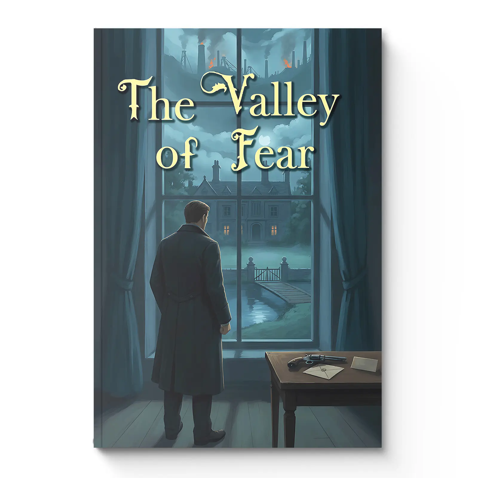 The Valley of Fear – Sherlock Holmes Classic Mystery Edition Restored with Crisp Typography, Immersive Gothic Atmosphere, and Gift-Quality Craftsmanship for Dedicated Fans and Literature Collectors