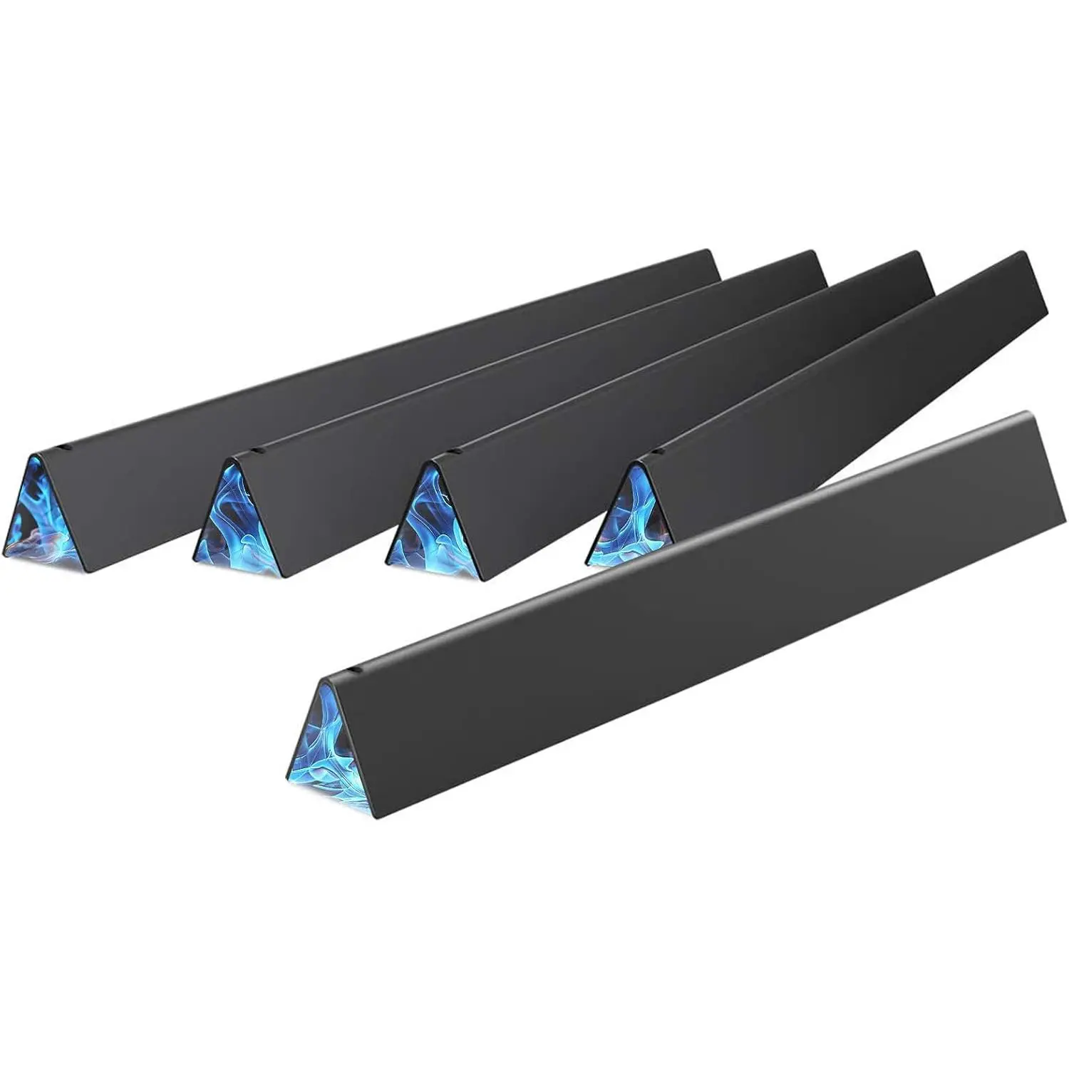 21.5"Heavy-Duty Flavorizer Bars ,Grill  for    with 2 Burner,Compatible with Spirit 200 Series with Side-Mounted Control,Porcelain-Enameled,5-Pack