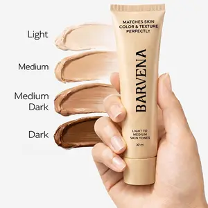 Color-Changing Foundation, Full Coverage Concealer, Long-Lasting, Lightweight, Hydrating, Non-Greasy, Dewy Finish, Natural Look, Waterproof, Sweat-Resistant