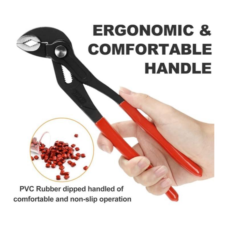 Quick Adjustable Pump Pliers, V-shaped Multi-tooth Pliers, Multi-functional Universal Pliers, Large Cutter Pliers, Quick Release Pipe Pliers