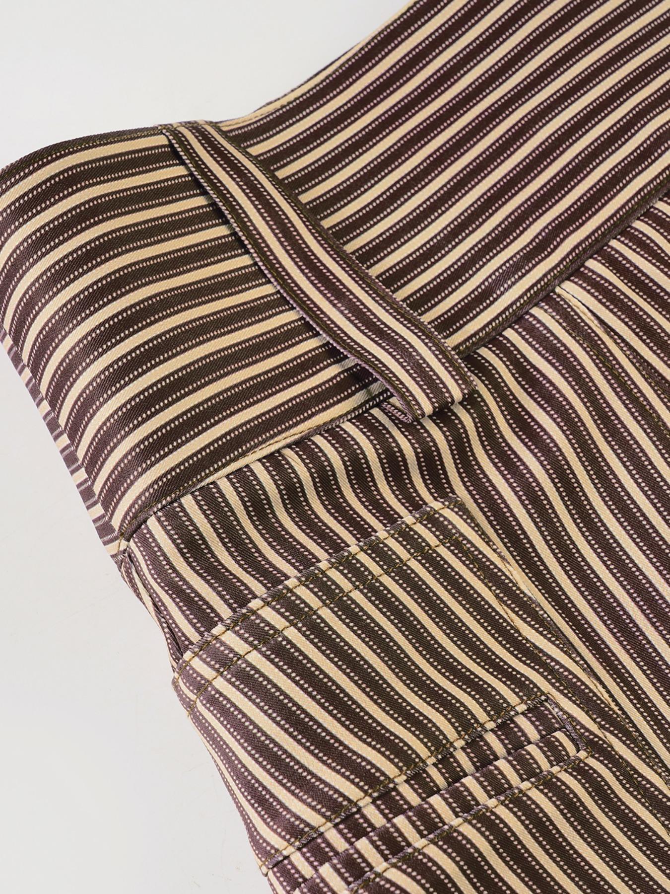 Women's Striped Print 2 in 1 Skirt, Y2K Casual Fashion Mini Skirt for Daily Wear, Ladies Bottoms for All Seasons