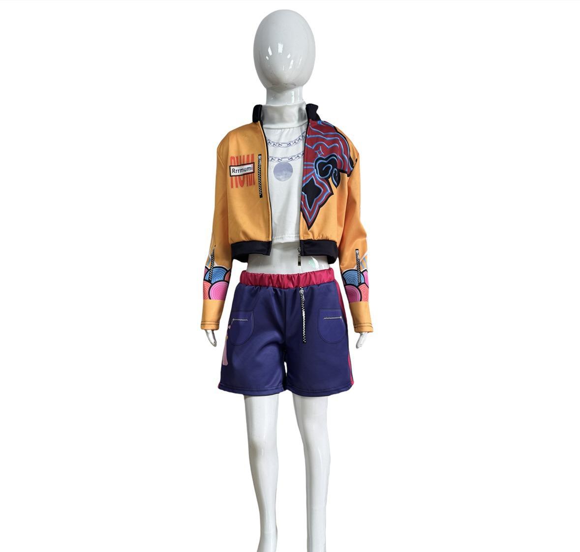 Instant Delivery Hunter Girl Group Cosplay Costume Prints Popular Halloween