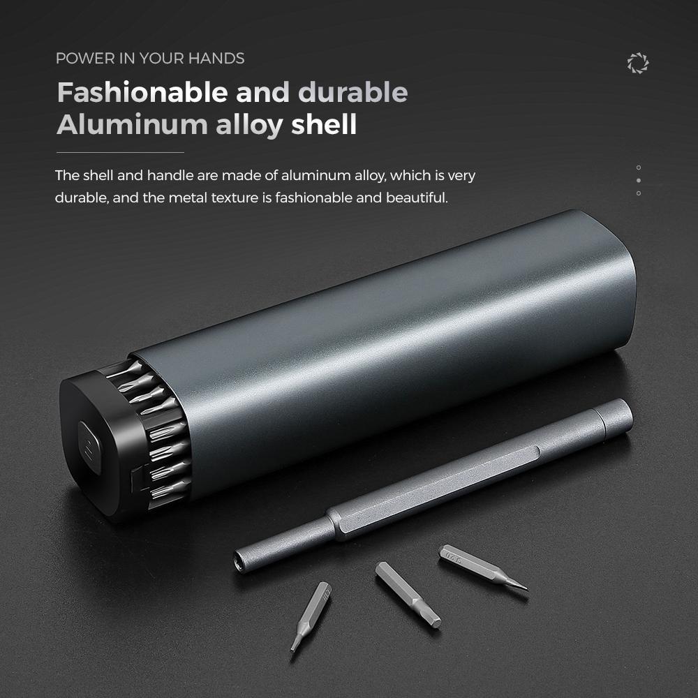 46-in-1 Precision Screwdriver Set, Portable Pen Manual Hand Tool Kit, Wireless Cordless Magnetic Mini Small Bit for Xiaomi Mobile Cell Phone Watch Repair