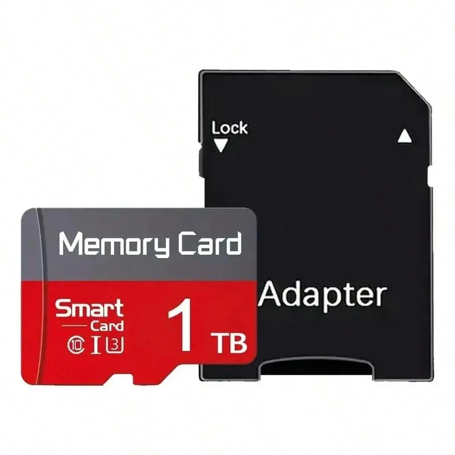 1TB Memory Card,1TB Micro Card With Adapter Class 10 Speed Camera,,Tablet,Mini Micro Sd Card 1 -B Heart Expansion Card