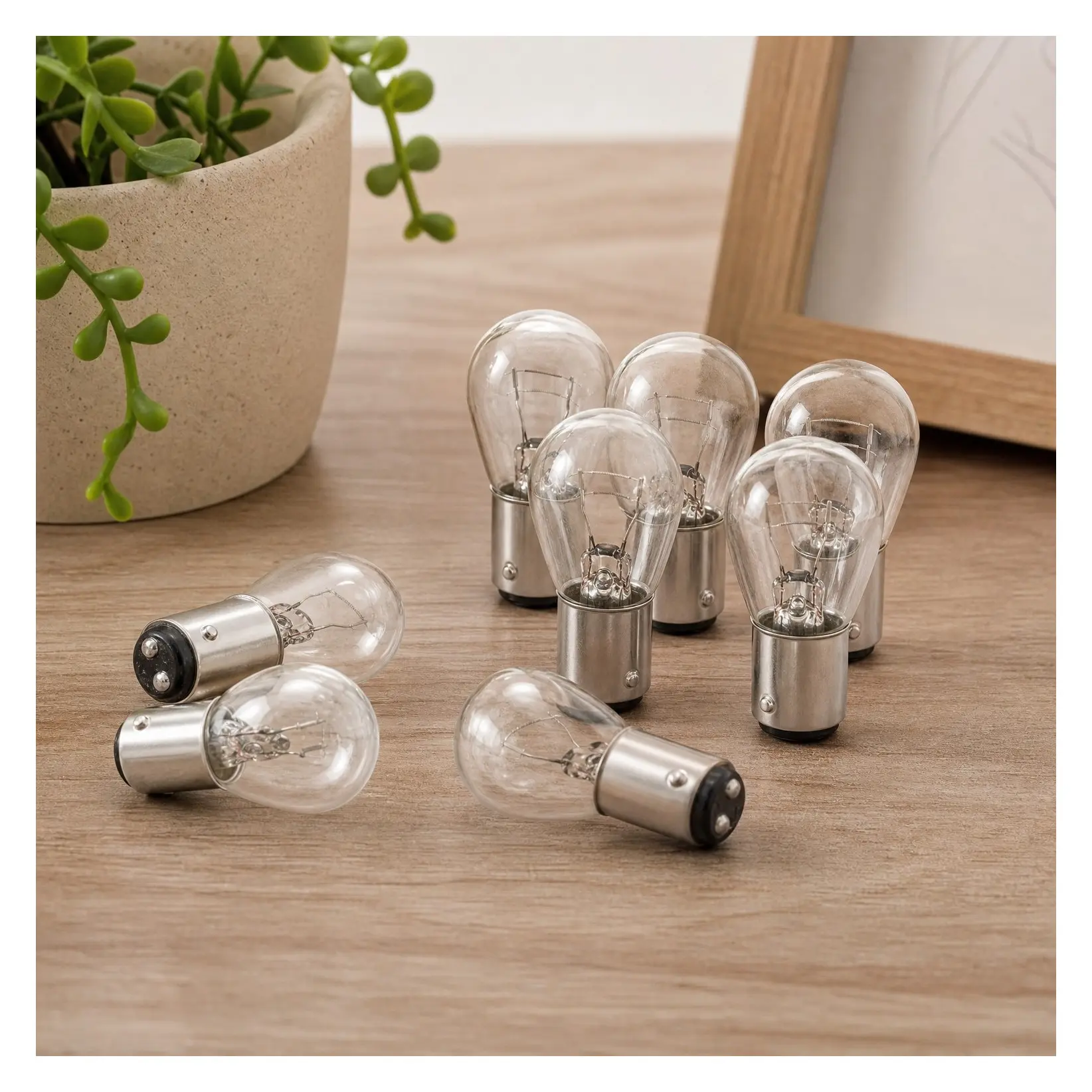 20 Pack 1157 Bulbs 12V 21/5W BAY15D Dual Filament Incandescent Bulbs, Clear, Compatible with 2057 7528 2357 1016, Brake Tail Turn Signal Parking Trailer Replacement, Bulk ValueGift